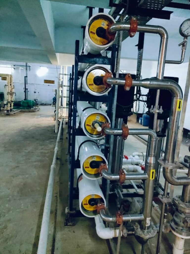 Industrial RO Plant Setup